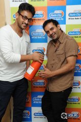 Dhanalakshmi Thalupu Thadithe Movie Team at Radio City